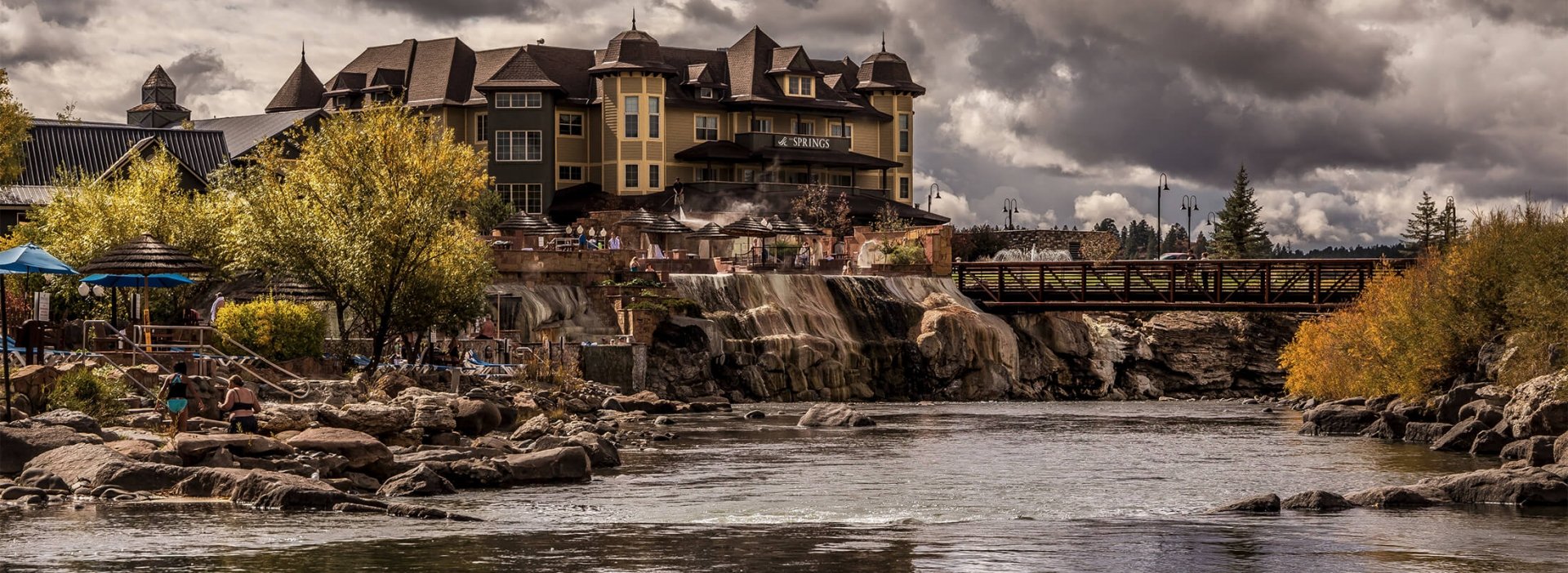 The exterior of The Springs Resort