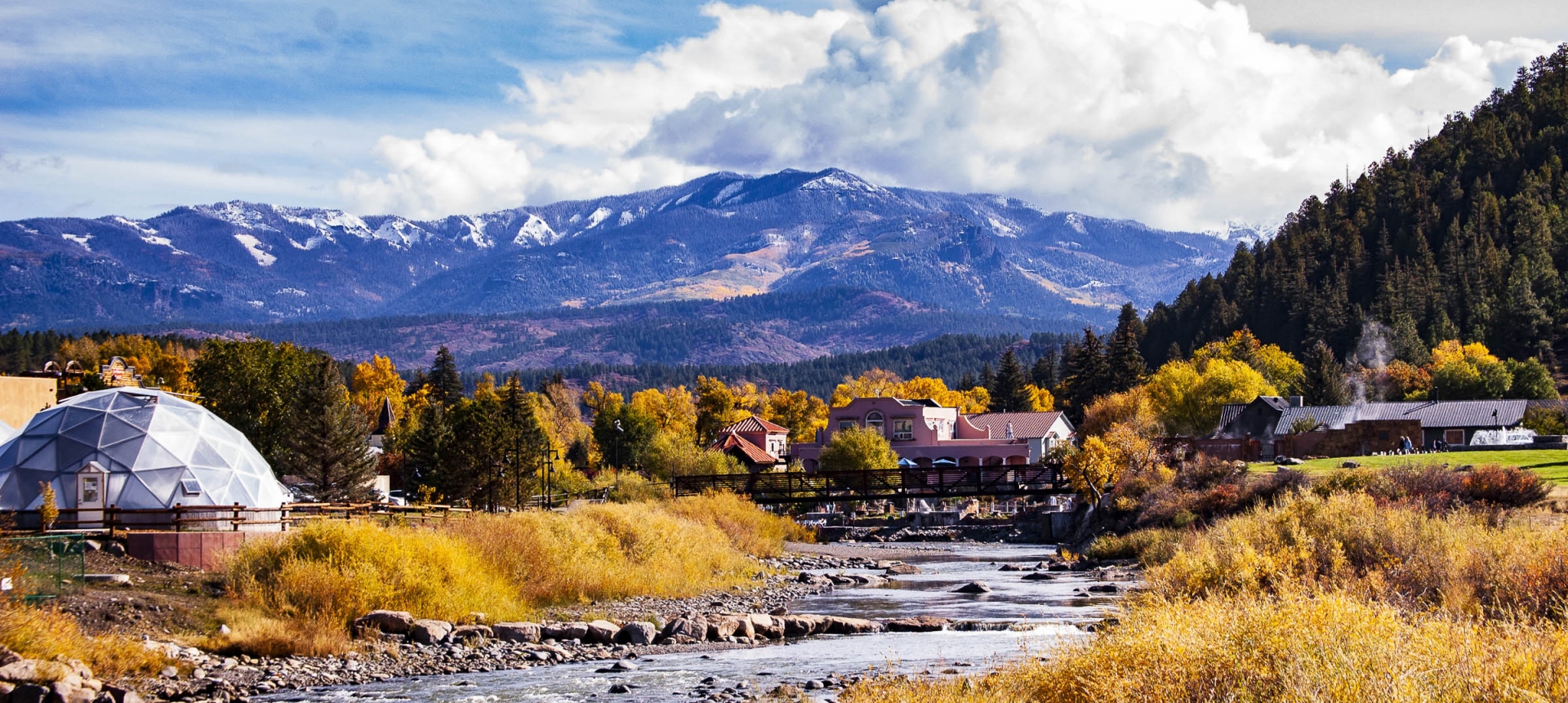 Picturesque view of the mountain by the water
