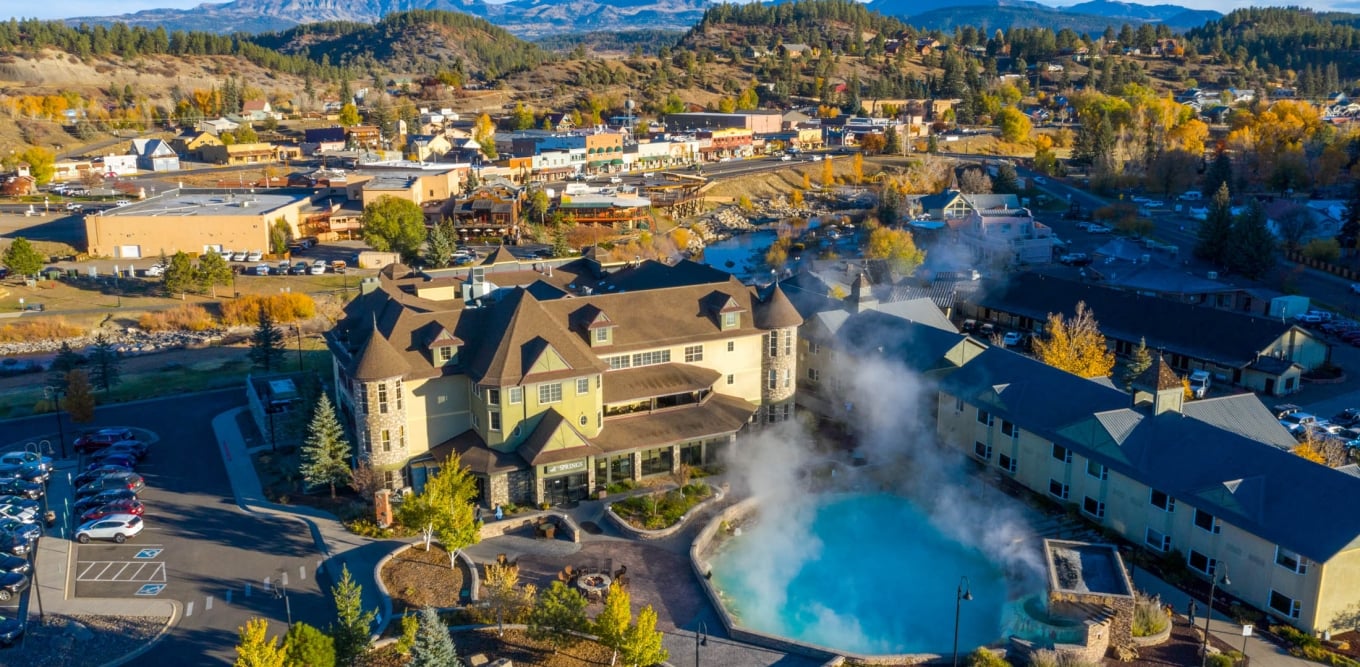 The Springs Resort and The Mother Springs in downtown Pagosa Springs