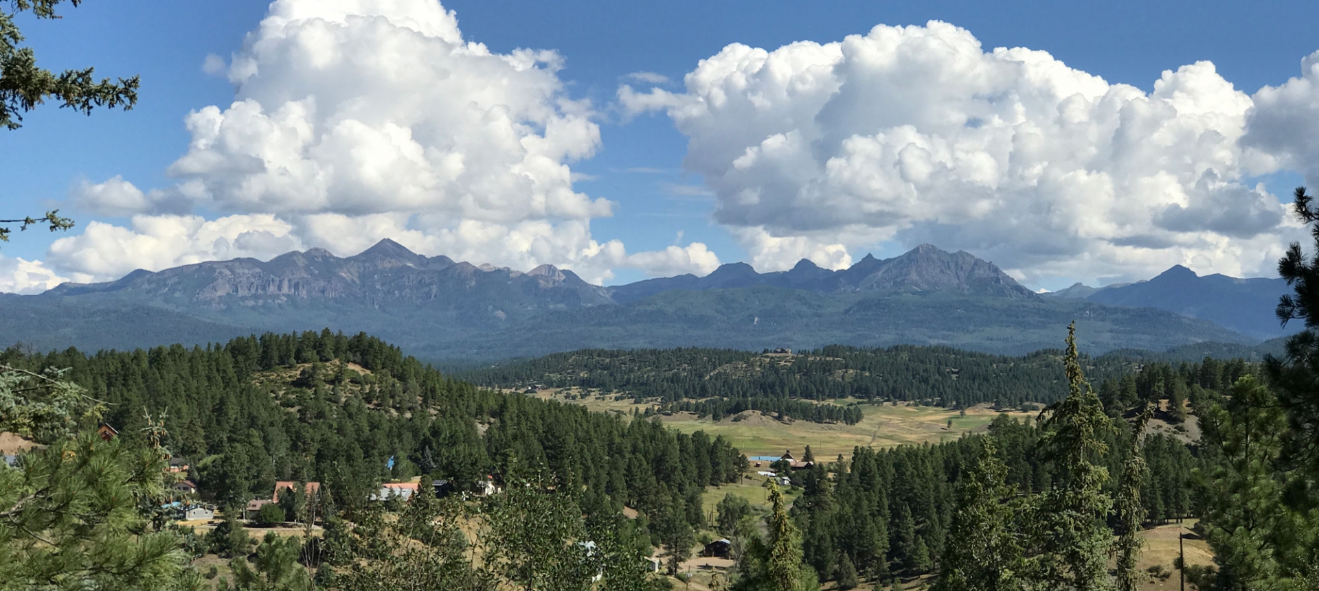 View of Pagosa Peak from Reservoir Hill