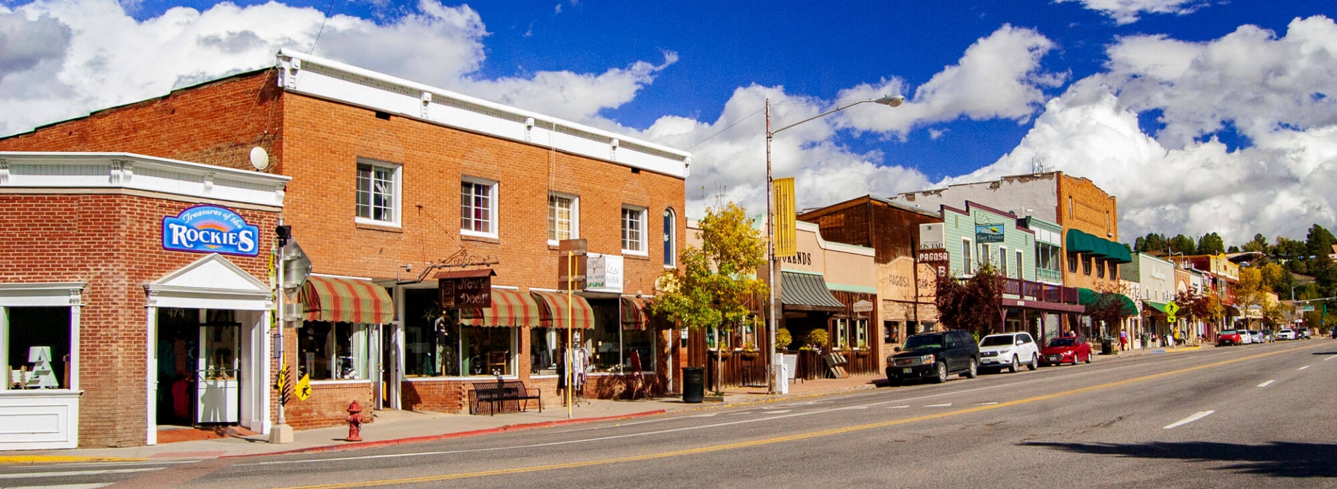 Historic downtown Pagosa Springs