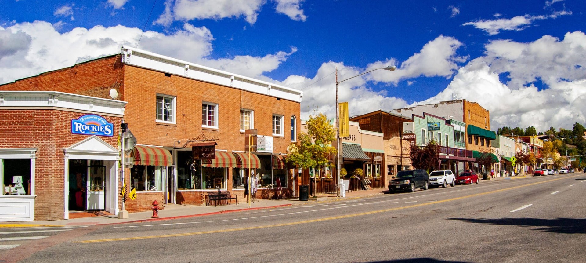 Historic downtown Pagosa Springs