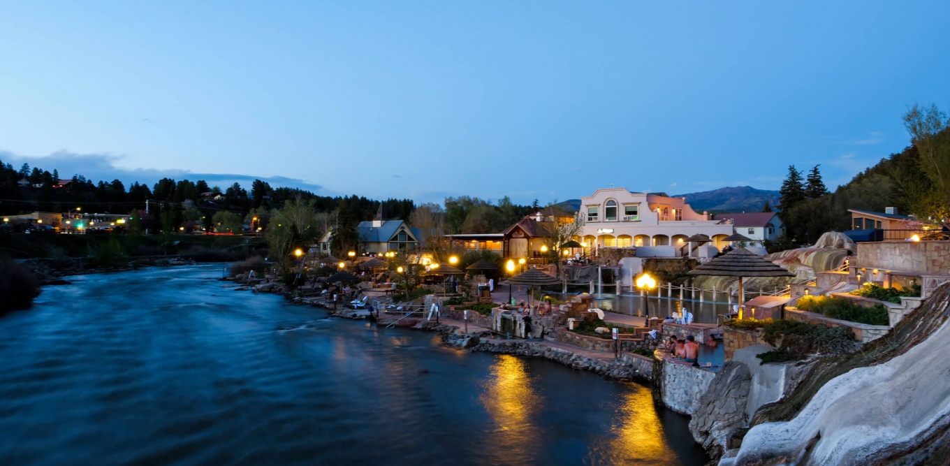 Overnight guests receive 24-hour soaking access