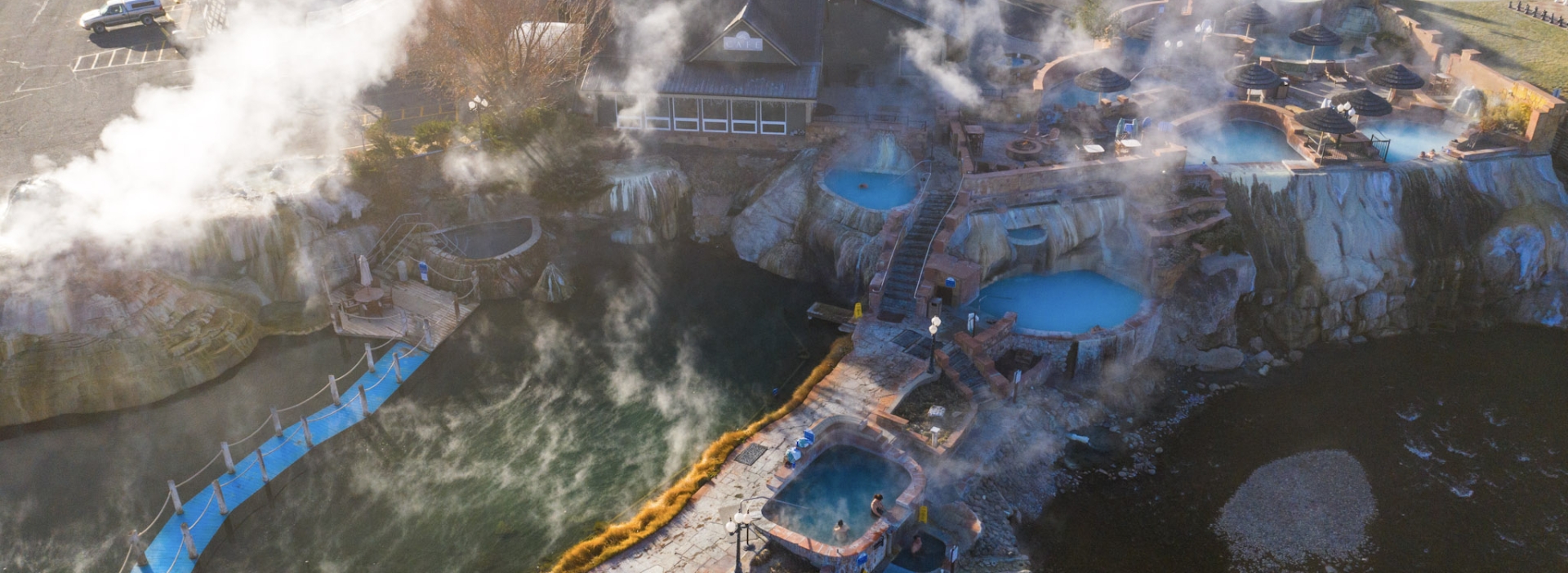 Birdeye View of The Springs Resort