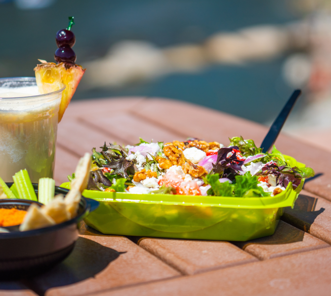 Barefoot grill food