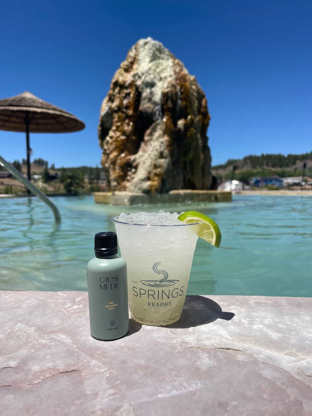 CauseMedic CBD wellness products featured at The Springs Resort